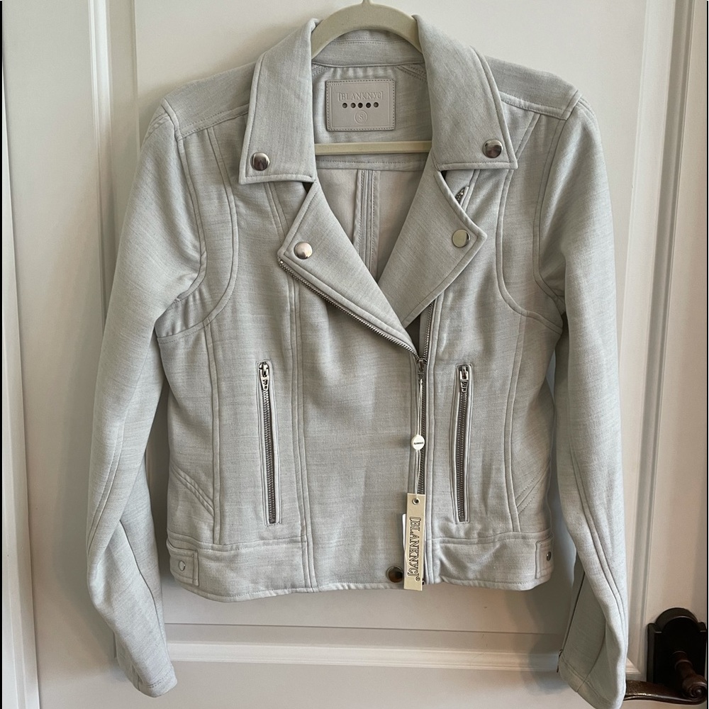 BlankNYC Jax Zip Moto Jacket
